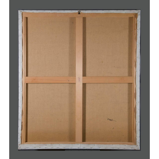 Mario Schifano 1980s Pop Art Signed and Authenticated Artwork For Sale - Image 4 of 10