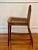Brown 1920s French Louis XVI Style Caned Seat and Back Carved Oak Vanity Chair For Sale - Image 8 of 12