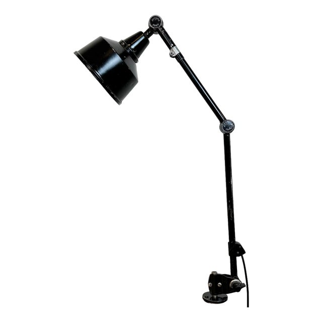 Industrial Desk or Wall Lamp by Curt Fischer for Midgard, 1930s For Sale