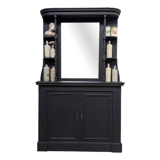 19th Century Napoleon III Bistro Cabinet For Sale