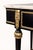 1960s 1960s French Empire Style Marble Top Console Table Black and Gold Ormolu Center Drawer For Sale - Image 5 of 6