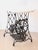 Early 20th C. Carrera Marble & Singer Sewing Machine Console For Sale - Image 4 of 8
