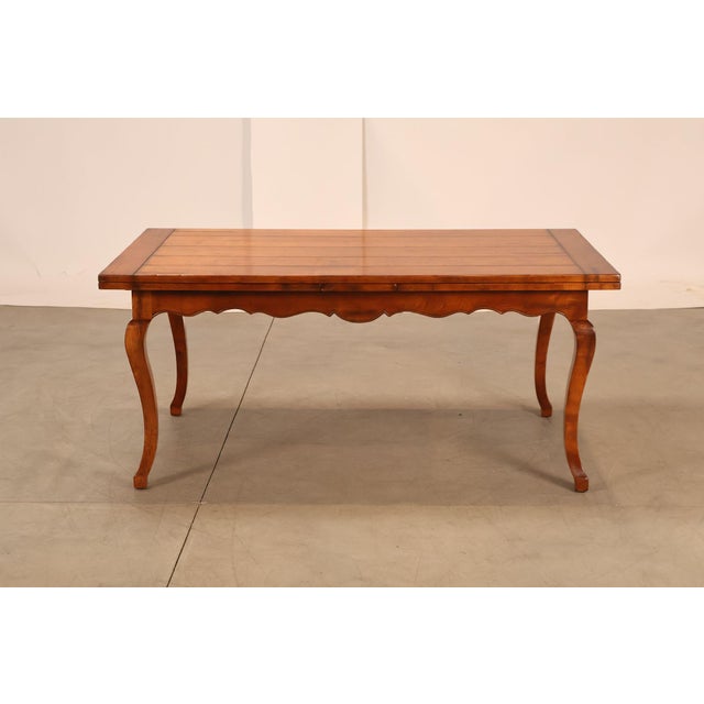 Baker Furniture French County Milling Road Extension Table For Sale - Image 18 of 18