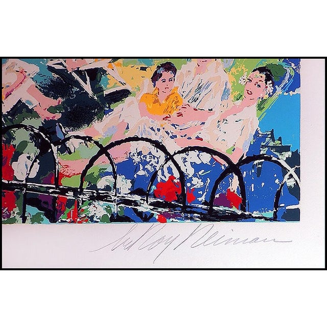 Abstract Expressionism Late 20th Century Regents Park, LeRoy Neiman For Sale - Image 3 of 5