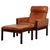 Set of Model AP62 Lounge Chair and Ottoman in Leather by Hans J. Wegner, 1960s For Sale - Image 12 of 12