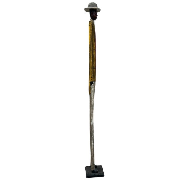 Baule Tribe African Colonial Figures – African Colonial figures are figurative sculptures made of wood from the Baule...