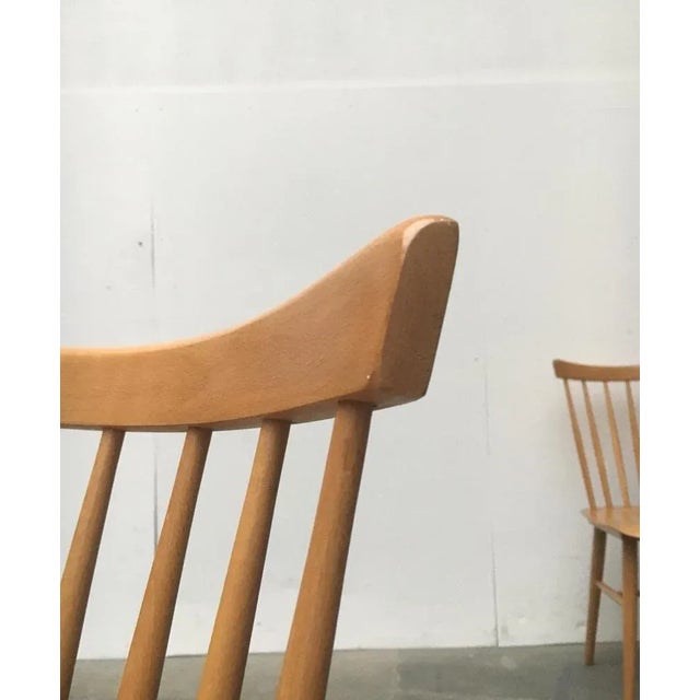 Mid-Century German Dining Chairs, Set of 3 For Sale - Image 9 of 18