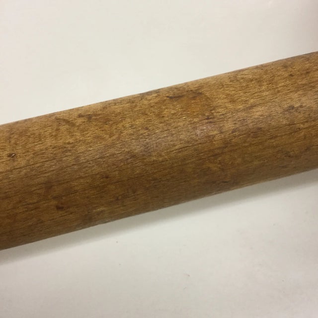 Antique Wooden Spool Artifact For Sale In Portland, ME - Image 6 of 11