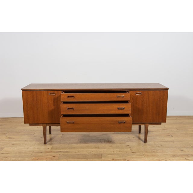 Brown Mid-Century Modern Teak Dresser from Nathan Furniture, 1960s For Sale - Image 8 of 18