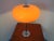 Italian Orange Plastic & Chrome Table Lamp, 1960s For Sale - Image 16 of 18