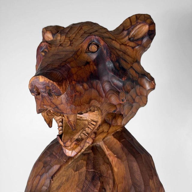 Ainu Totem Sculpture, Hokkaido, Japan, 1960s-1970s For Sale - Image 11 of 18