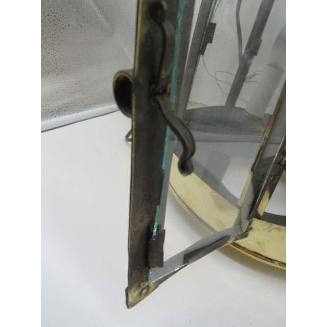 Metal 17th Century Dutch Brass Lantern For Sale - Image 7 of 9