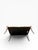 Wood Ferguson Copeland Silver Leaf Coffee Table With Curved Sabre Legs For Sale - Image 7 of 15