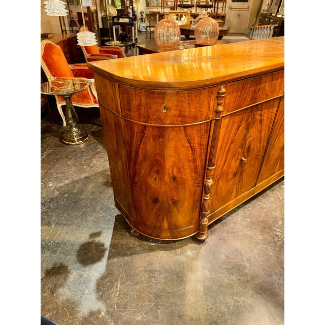 Wood 19th C. Italian Walnut Buffet For Sale - Image 7 of 10