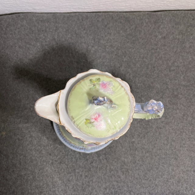 Late 19th Century Antique Carl Tielsch Porcelain Chocolate/Coffee Pot For Sale In Orlando - Image 6 of 10