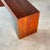 Minimalist Sculptural Walnut Bench, Italy 1970s For Sale - Image 9 of 18
