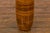 Textured Two-Tone Brown Tall Vase with Narrow Mouth, Elegant Home Decor For Sale - Image 11 of 12