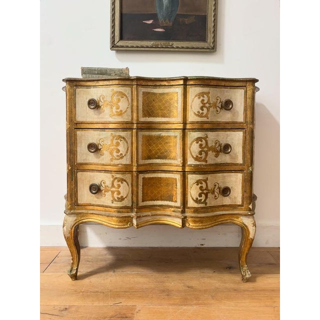 Antique Hand Painted Venetian Commode, 1900s For Sale - Image 3 of 9