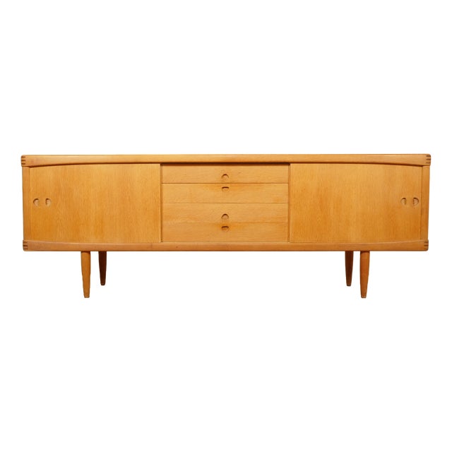 Vintage Sideboard in Oak by H.W. Klein for Bramin For Sale