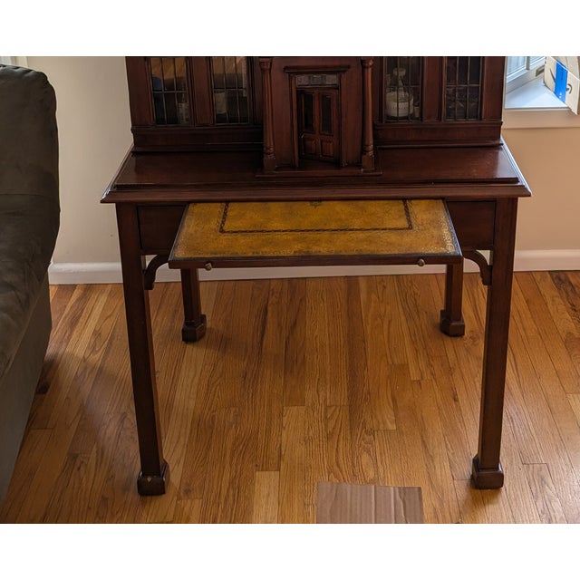 Traditional 1990s Maitland-Smith Dollhouse Bar Cabinet For Sale - Image 3 of 7