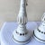 Vintage Sculpted Porcelain Table Lamps For Sale - Image 4 of 6