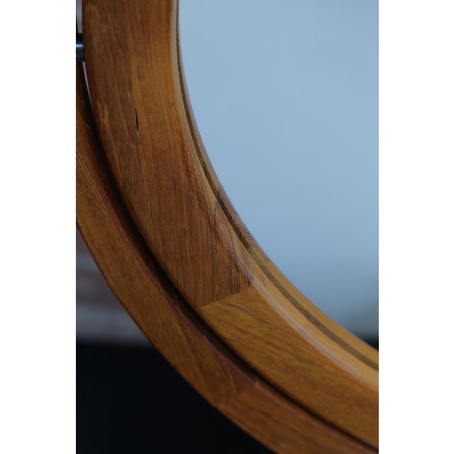 Pedersen & Hansen Large Table Top Mirror by Petersen and Hansen For Sale - Image 4 of 17