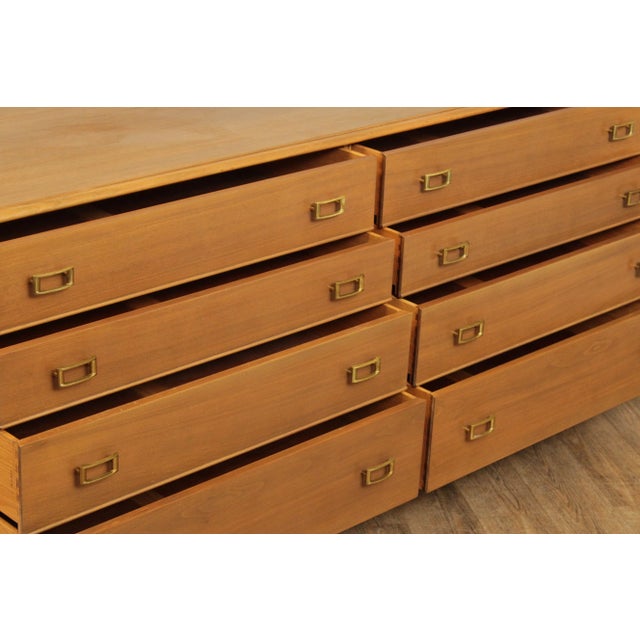 Johnson Furniture Co. Johnson Furniture Paul Frankl Mid Century Modern Dresser For Sale - Image 4 of 13