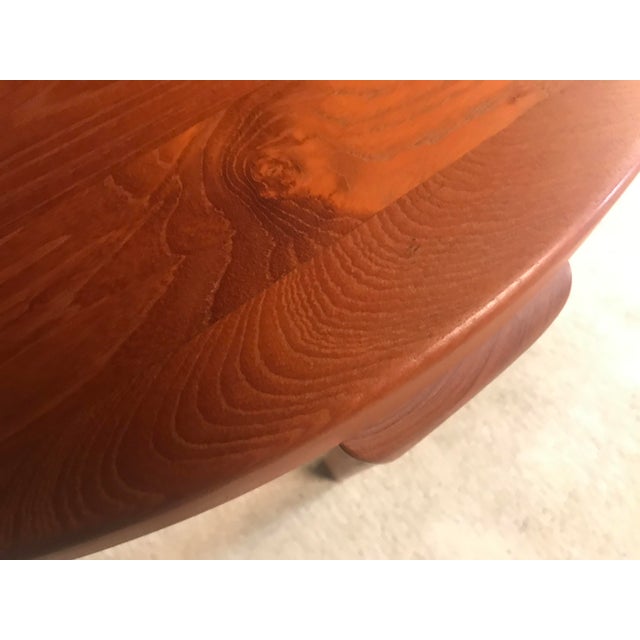 Brown Danish Solid Teak Side or Coffee Table by Dyrlund For Sale - Image 8 of 17