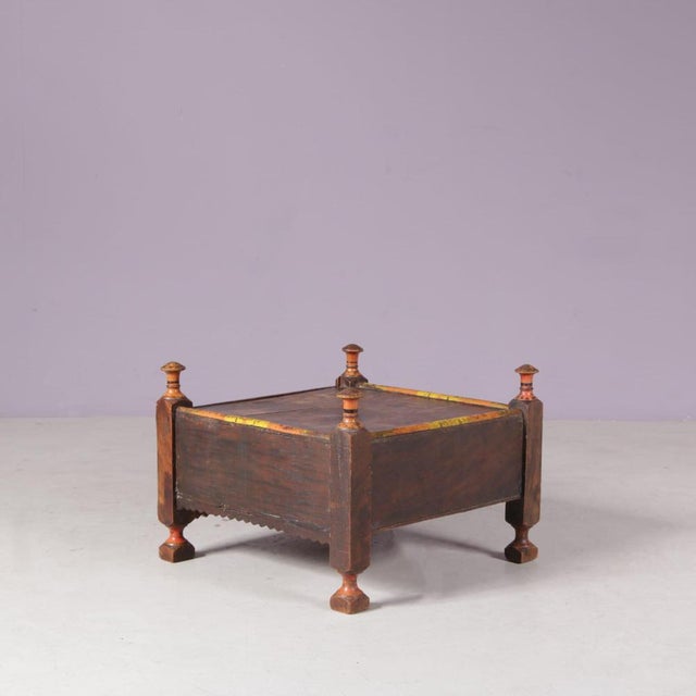 Punjab Style Tea Table, Pakistan / India, 1930s For Sale - Image 5 of 9