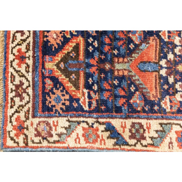 Late 18th Century Antique Tribal Kurdish Rug 4'2'' x 6'4'' For Sale - Image 11 of 12