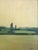 1960 Mid-Century Modern 'The Distant Green' Vintage Original Swedish Abstract Landscape Oil Painting, Framed For Sale - Image 10 of 13