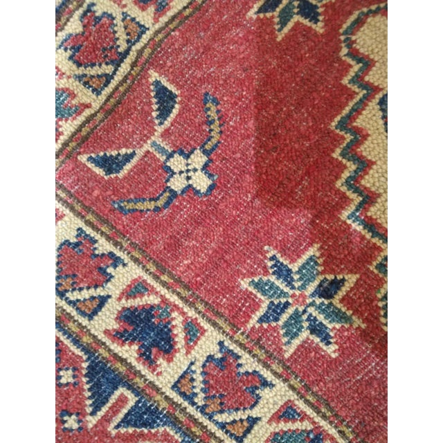 Textile 1990s Kazak Runner, 2'8" X 10' For Sale - Image 7 of 9