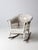 Early 20th Century Antique American White Wicker Rocking Chair For Sale - Image 5 of 14