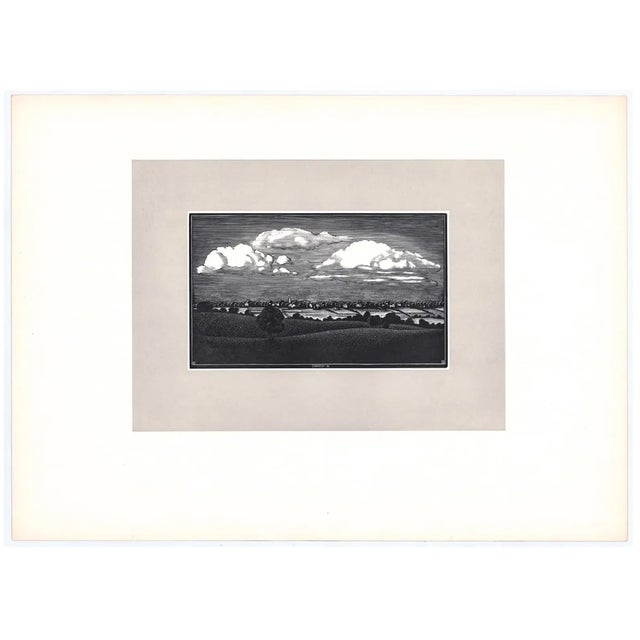 Asa Cheffetz (1896-1965) wood engraving on paper. Signed and dated in block lower center: “Cheffetz ’35." The National...