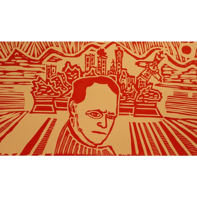 Bellora, Luccan Figure, 1970s, Lithograph, Framed For Sale - Image 10 of 16