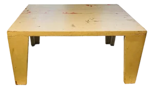 1980s Original Vintage Prototype for Small Side Table by Artist Michael Mota Dallas Tx