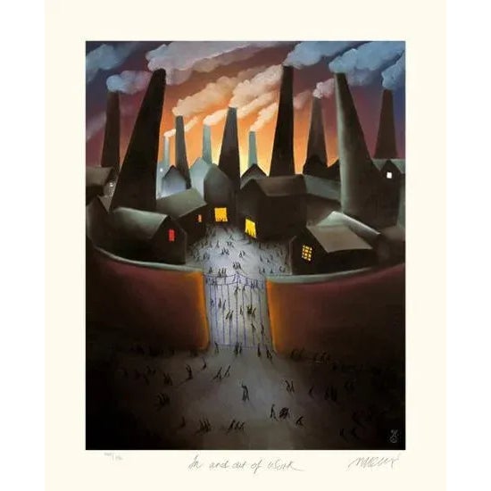Unframed Limited Edition Lithograph on Paper. Hand signed by the artist. Paper Size: 24.50" x 19.50", Image Size: 20" x...