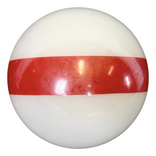 Vintage Emergency Wall Light in Iron and Milk Glass, 1960s For Sale