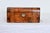 A luxurious English writing box of circa 1879, in the manner of Tunbridge Ware, using burled walnut that has been inlaid...