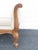 Ethan Allen French Carved Long Upholstered Bench Stool 6440 For Sale - Image 10 of 14