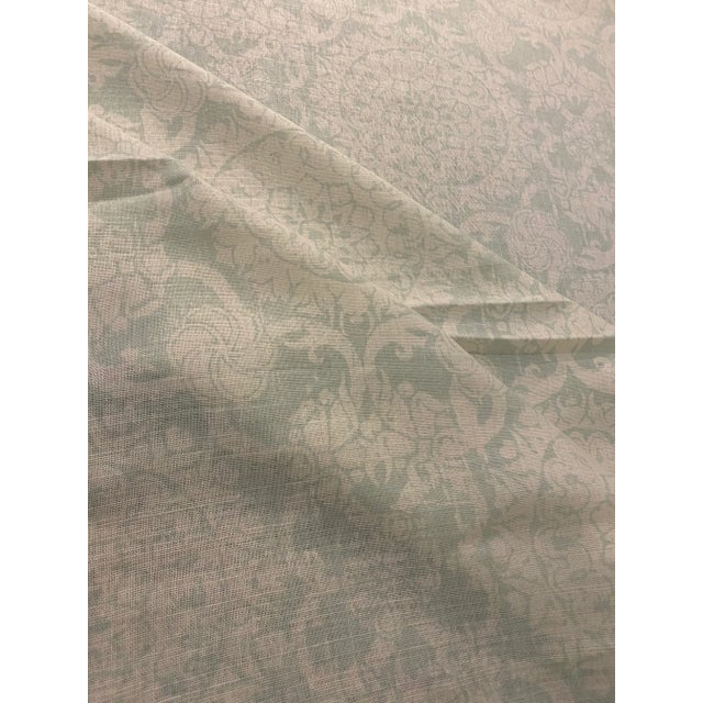 2010s Brunschwig & Fils "Marquesas Aqua" Designer Fabric - 4 Yard Piece For Sale - Image 5 of 10