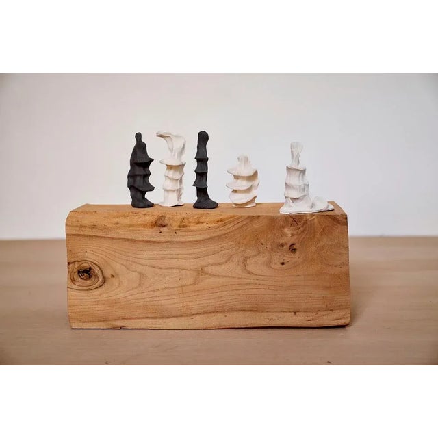 Primitive Sculpture by Jean-Baptiste Van the Hede, Set of 20 For Sale - Image 10 of 11