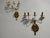 Tommi Parzinger, Candleholder Sconces, Polished Brass, Metal, Usa C. 1955 For Sale - Image 4 of 11