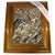 Finely executed italian devotional wall relief dating from circa the 1970s, depicting the holy family with the virgin...
