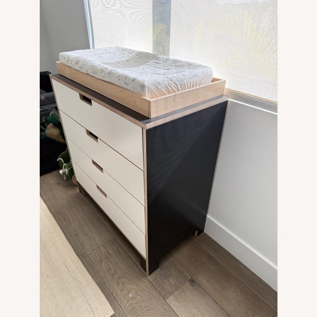 Wood DucDuc Juno 4 Drawer Dresser Changing Table, Onyx For Sale - Image 7 of 10
