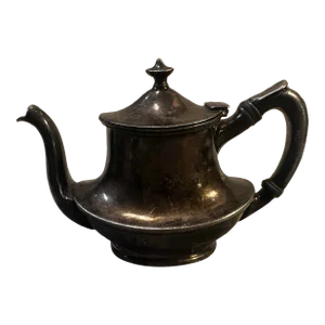 Late 19th Century Reed & Barton Small Silverplate Teapot