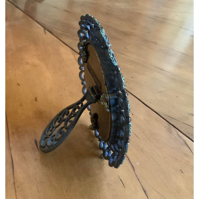 Baroque 1970s Jay Strongwater Photo Frame For Sale - Image 3 of 4