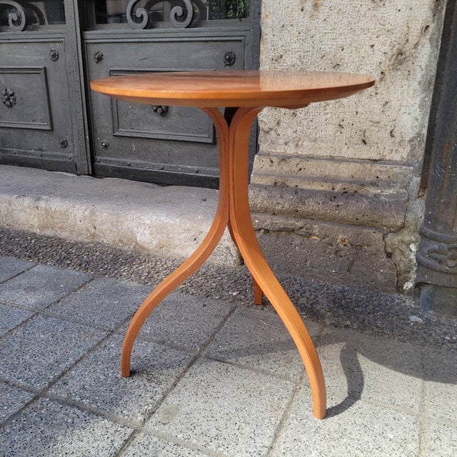 Wood Mid-Century Modulus Side Table by Thomas Stender for Sigma, Italy, 1980s For Sale - Image 7 of 18