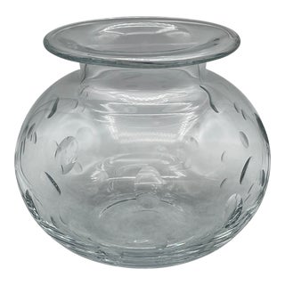 Early 21st Century Eisch Art Glass Vase For Sale