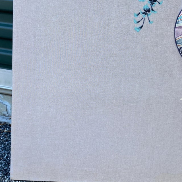 1980 Isao Homma Intair International Japanese Textile Art For Sale - Image 12 of 13